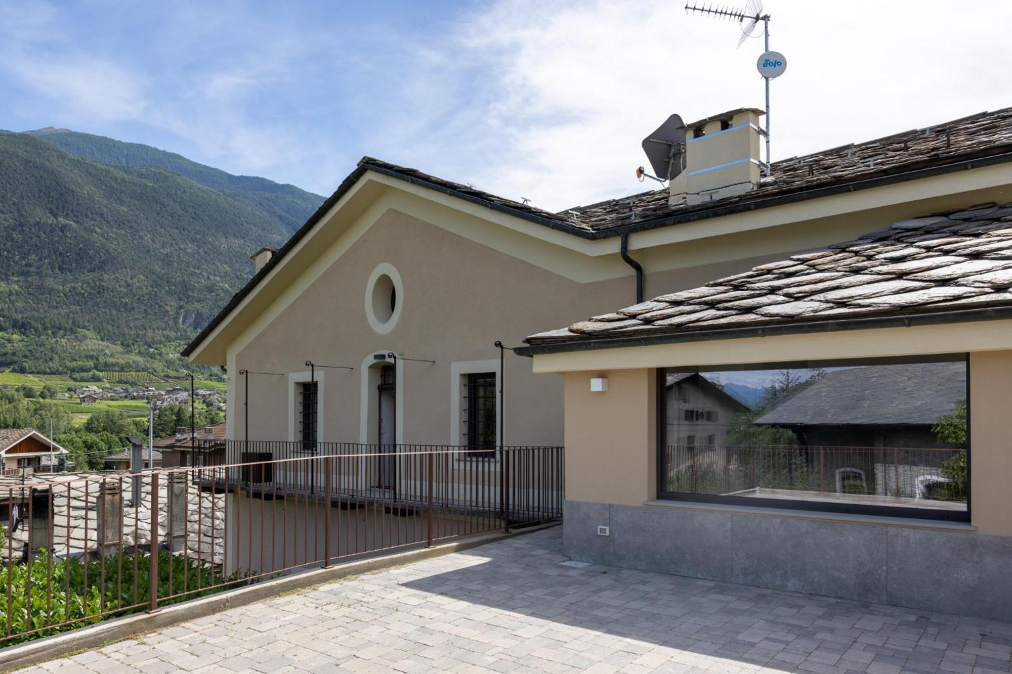Apartmán Manor House Aosta Exteriér fotografie