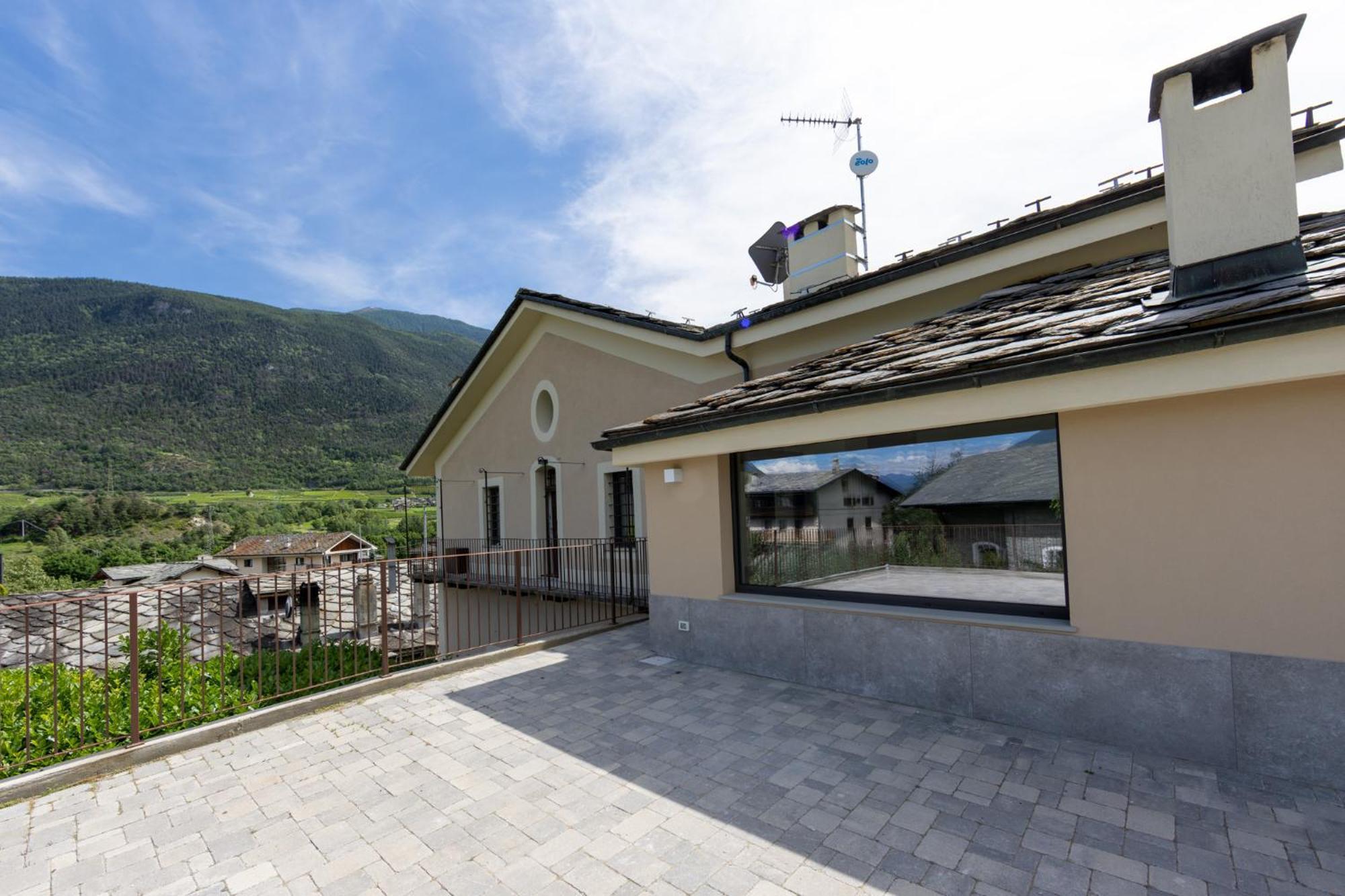 Apartmán Manor House Aosta Exteriér fotografie